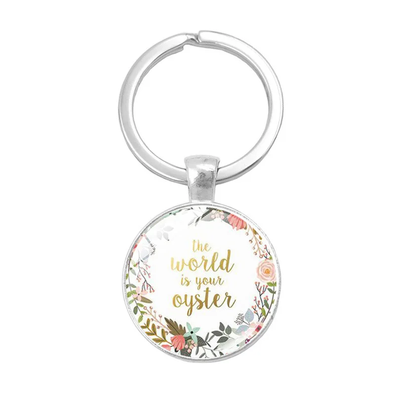 

Hot Sales the Bible Scriptures Time Stone Keychain Small Pendant Creative Gift Europe And America Accessories