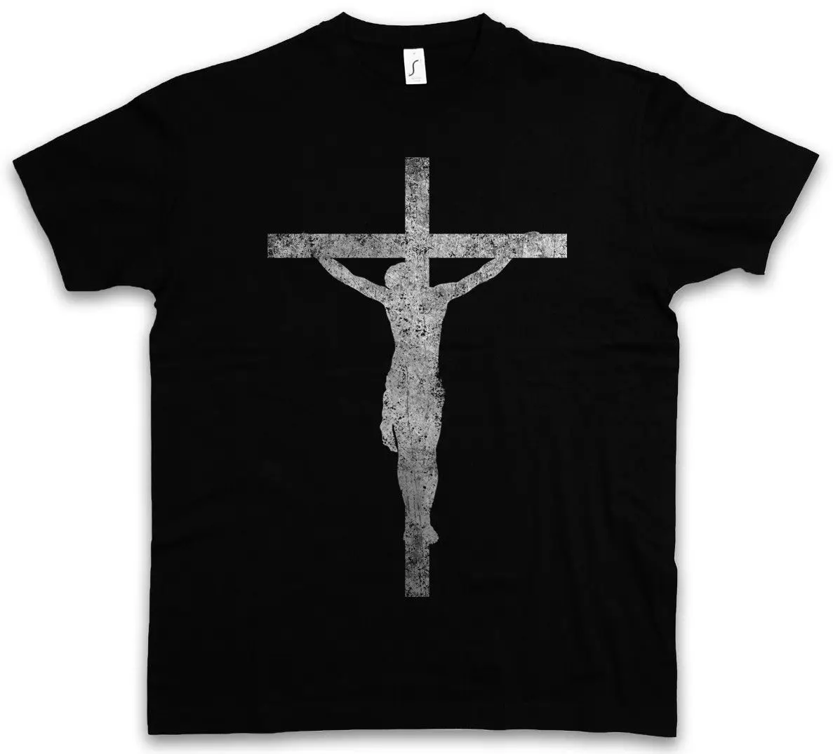 Мужская футболка с надписью JESUS CROSS Dios Jesus Messiah Messias Christian God модная для мужчин