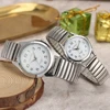 Fashion Vintage Business Women Men Watches Elastic Bracelet Gold Sliver Quartz Watch Clock Lovers Couple Party Office Gifts 2022 ► Photo 3/6