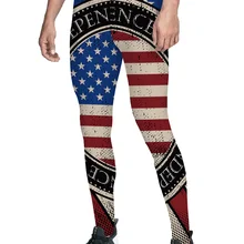 Мужские брюки Ele в стиле ретро с флагом Дня независимости, мужские Леггинсы с карманами, модные вечерние Стрейчевые брюки с высокой талией, штаны Ac