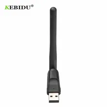 KEBIDU Mini USB Wifi адаптер 150 Мбит/с 2 дБ WiFi ключ MT-7601 wi-fi приемник беспроводная сетевая карта 802.11b/n/g антенна wi-fi