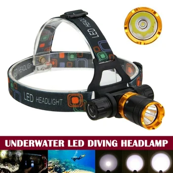 

Hot Sale Underwater LED Diving Headlamp Scuba Waterproof Magnetic Switch Headlight Light G66