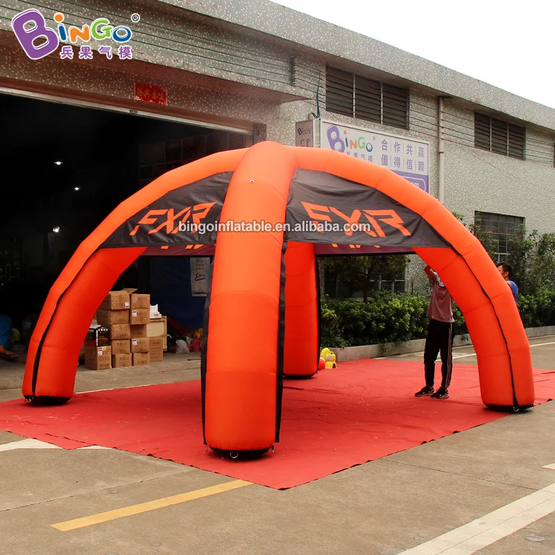  Personalized all pantone 6X3 meters inflatable spider tent / inflatable marquee dome toy tents