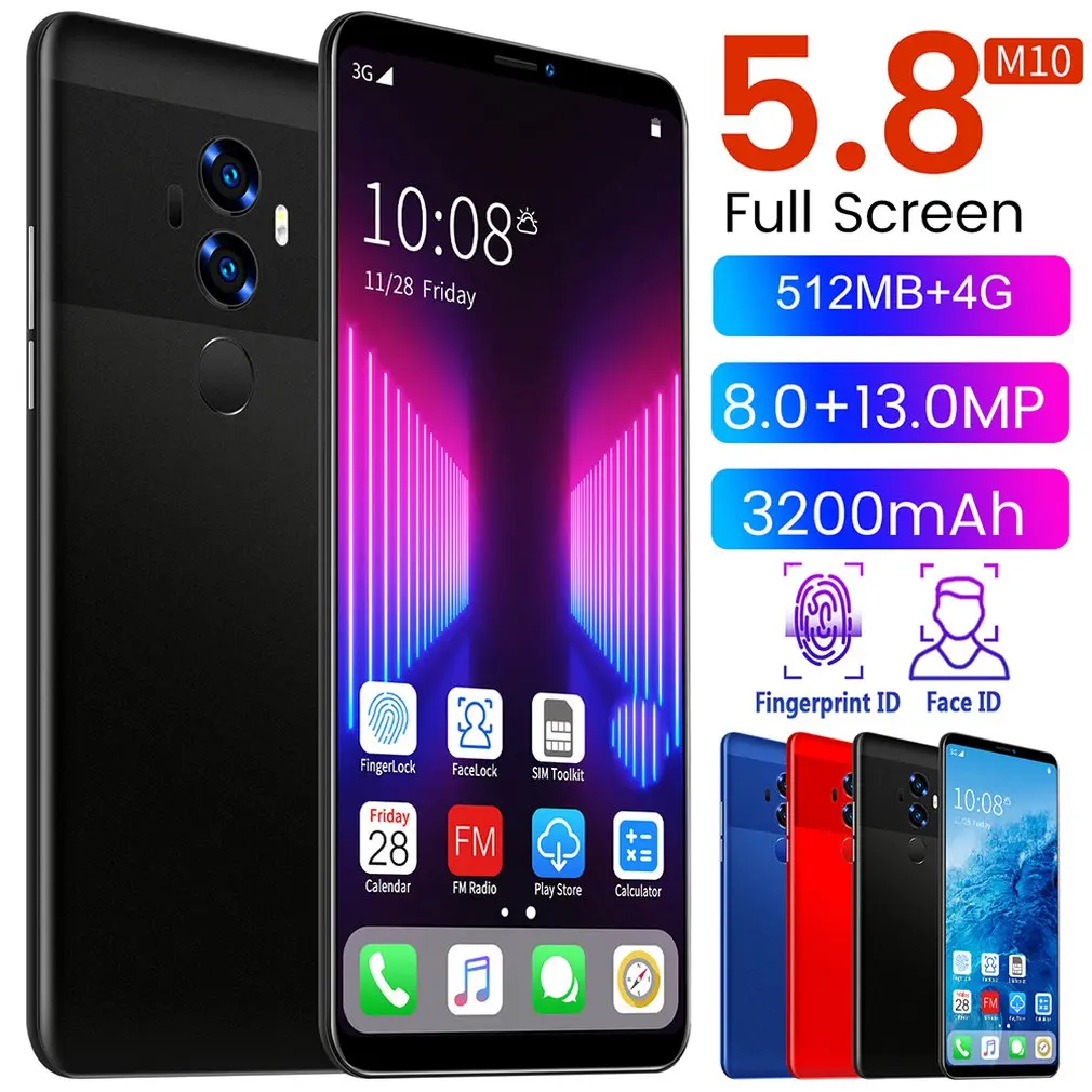 M10 5.8 Inch Full Screen Smartphone Strong 8 Core