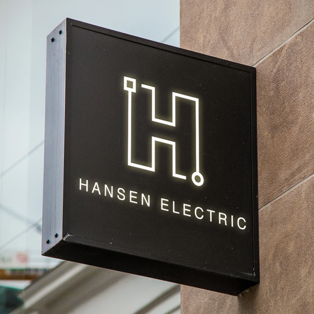 Outdoor Led Acrylic Light Box Sign Store Custom Wall Signs | Дом и сад