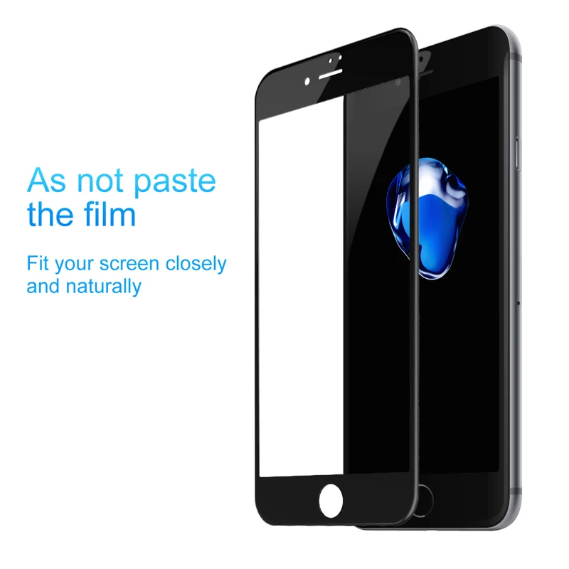 Baseus 0.23mm Screen Protector for iPhone 8 8 plus Thin Tempered Glass for iPhone 7 7 plus Full Body Film Glass Screen Protector