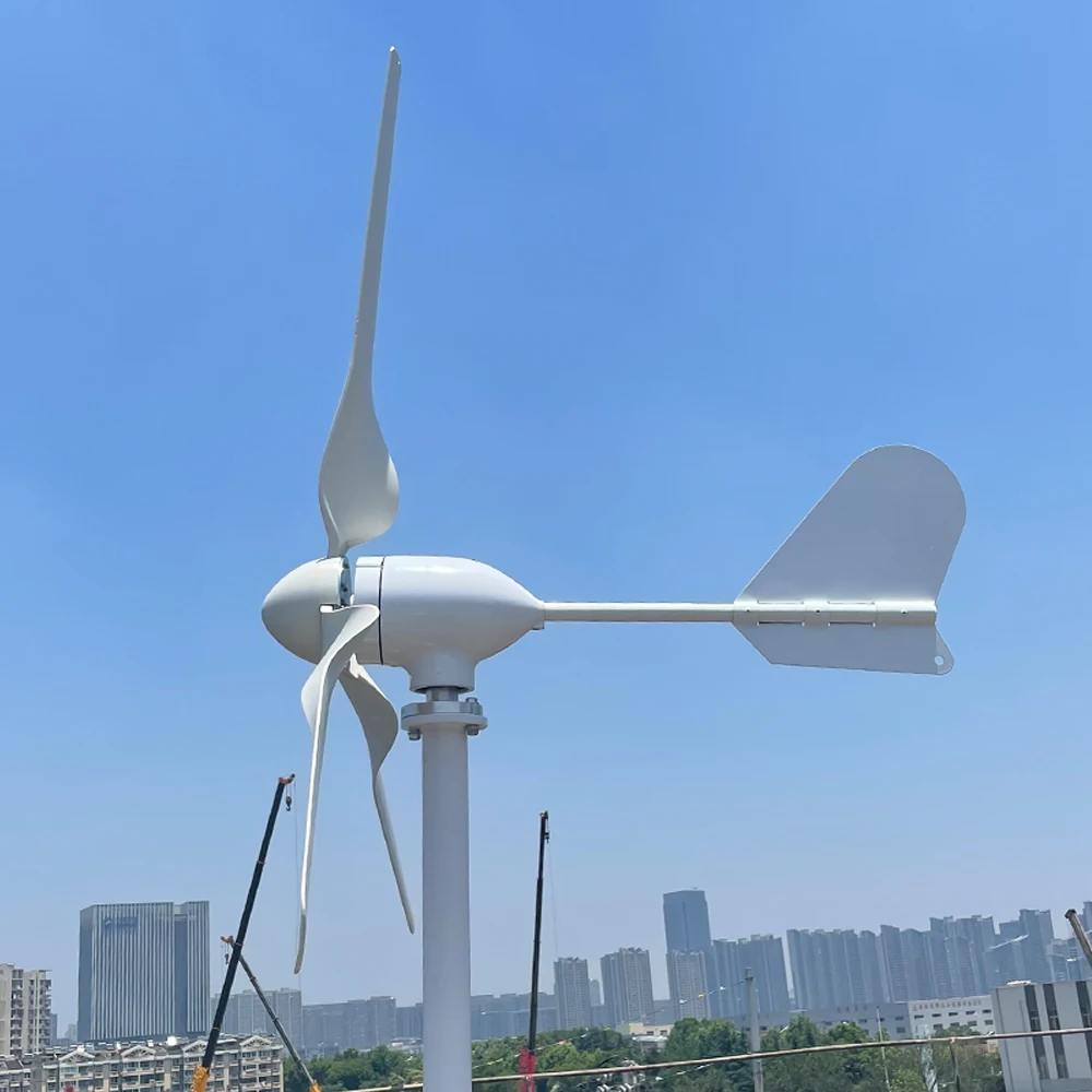 

FLYT Wind Generator 48V Wind Trubine 12V/24V Windmills 1000W Alternator Generator Alternative Energy With MPPT Controller