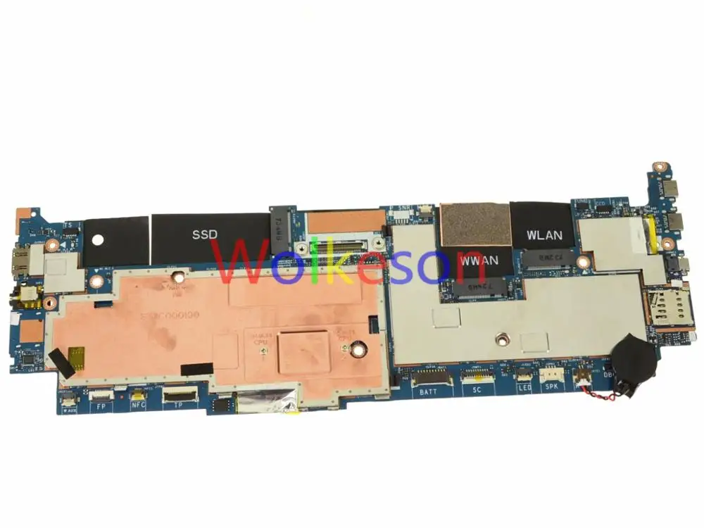 SHELI для DELL Latitude 13 7370 материнская плата для ноутбука с M7-6Y75 1,2 ГГц ЦП с 16 Гб оперативной памяти CN-07T8JW 07T8JW 7T8JW тест ОК