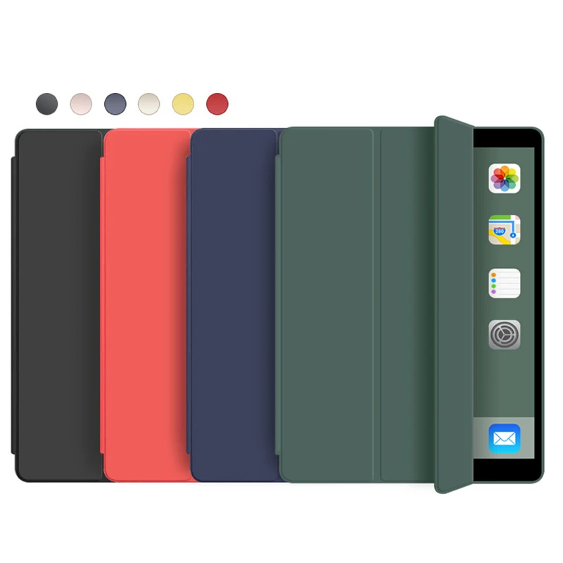 

Slim Case for iPad 10.2 Air 10.5 2019 Pro 11 2018 Case Smart Sleep Wake up Trifold Stand Cover for iPad Pro 10.5 7th Generation