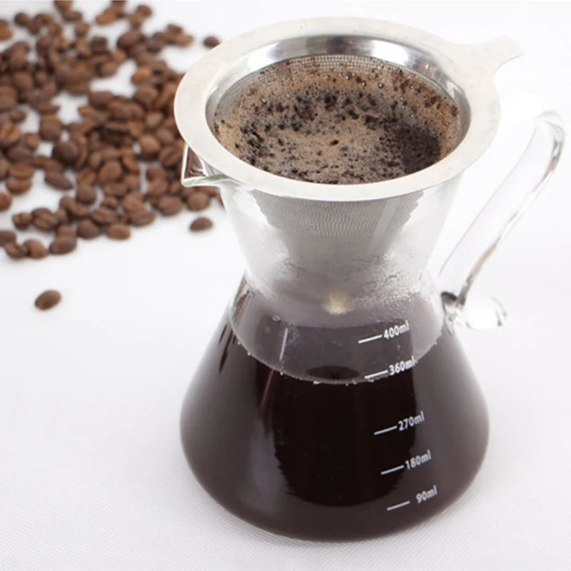 

Stainless Dteel Coffee Filter Capsule Reusable Capsule Refillable Compatible with Filter Net without chassis