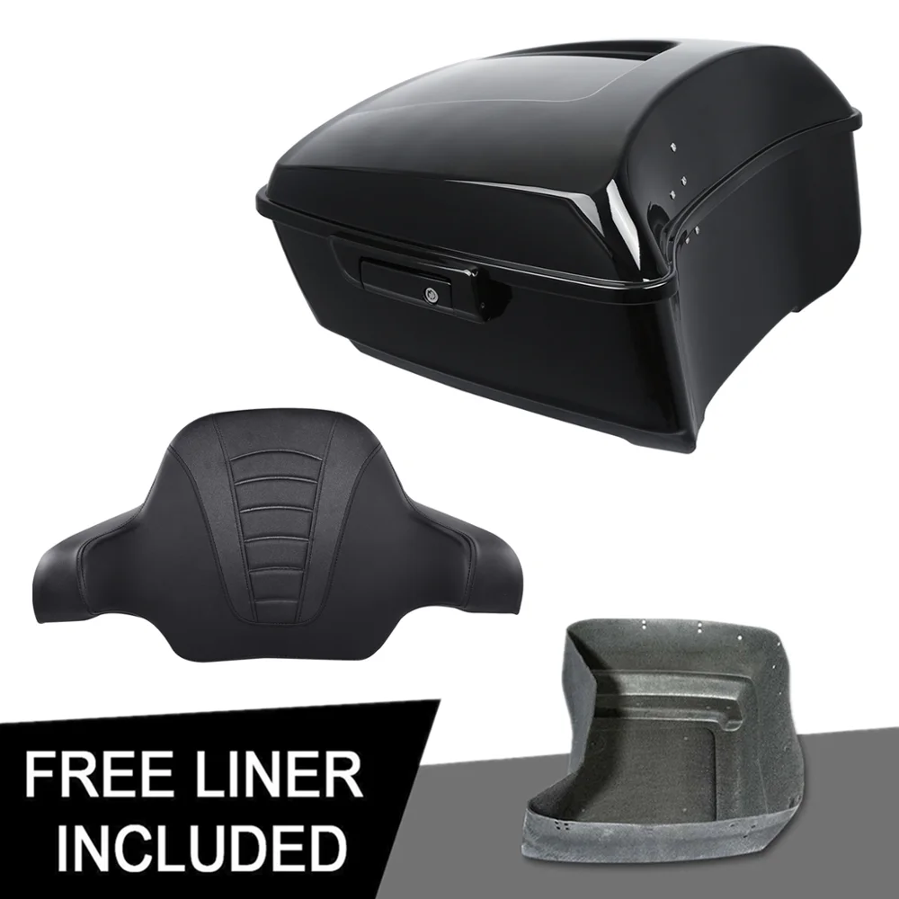 

Motorcycle King Pack Trunk Backrest For Harley Tour Pak Touring Electra Glide Road King Street Glide 2014-2020