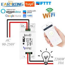 Télécommande universelle intelligente de minuterie de disjoncteur de Tuya de commutateur de WiFi Compatible avec la vie intelligente(China)