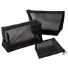 1PCS Women Men Necessary Cosmetic Bag Transparent Travel Organizer Fashion Small Large Black Toiletry Bags Makeup Pouch 3
