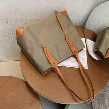 

Fashion Shopping Handbags and Purses 2020 New Women Casual Tote Bags Shoulder Portable Large Capacity Bags Simple Designer Bags