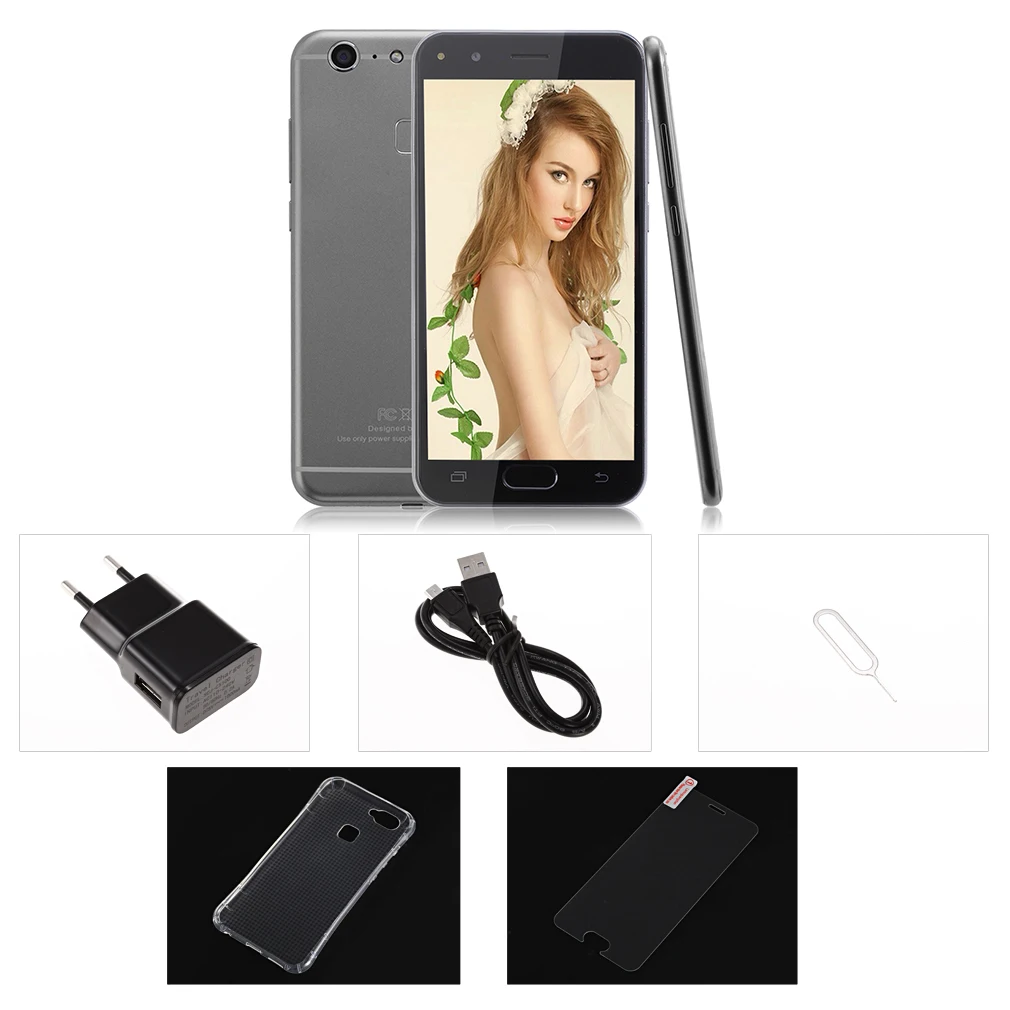 M-HORSE C9Pro разблокировка отпечатков пальцев 5,5 дюймов 1280*720 HD дисплей 1 ГБ ОЗУ 8 Гб ПЗУ четырехъядерный смартфон для Android 6,0