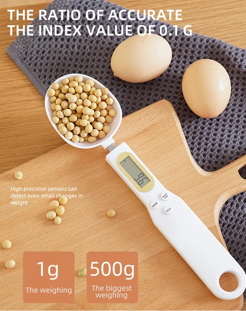 Digital Scale Spoon Home Kitchen Scale Large Shovel Spoon For Milk Coffee  Scale Measuring Spoon Food Scales Mini Kitchen Tool - AliExpress