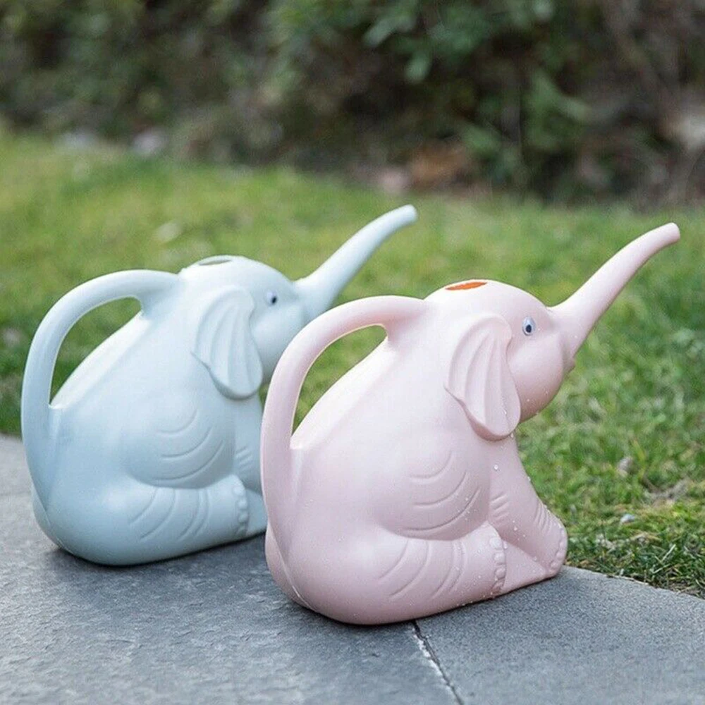Garden Plastic Elephant Watering Can Home Patio Lawn Gardening Tool Plant Outdoor Irrigation Pot Jug | Дом и сад