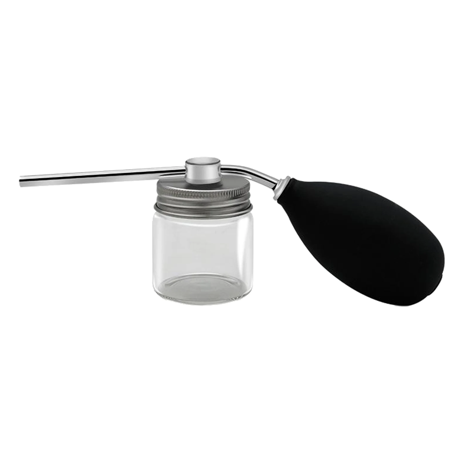 Powder Spray Bottle, Refillable Hair Fiber Applicator Talc Powder Blower Puffer for Hair Salon or Home Use