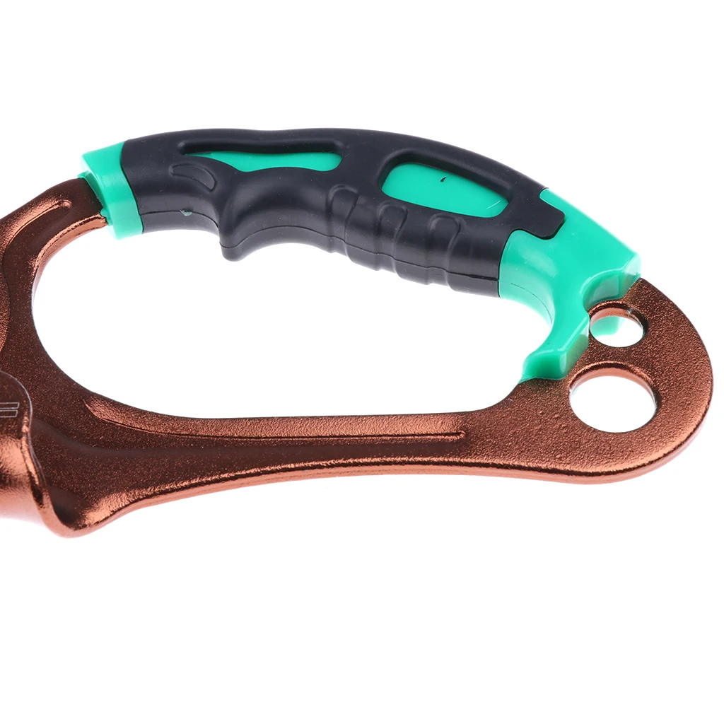 4KN Right Hand Ascender Rock Climbing Handheld Riser Mountaineer Equipment Climbing Accessories