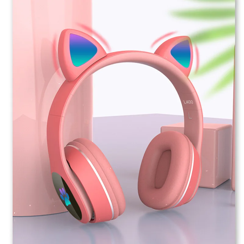 Беспроводная Bluetooth-гарнитура V5.0 с мигающим звуком на шлеме складная стерео для