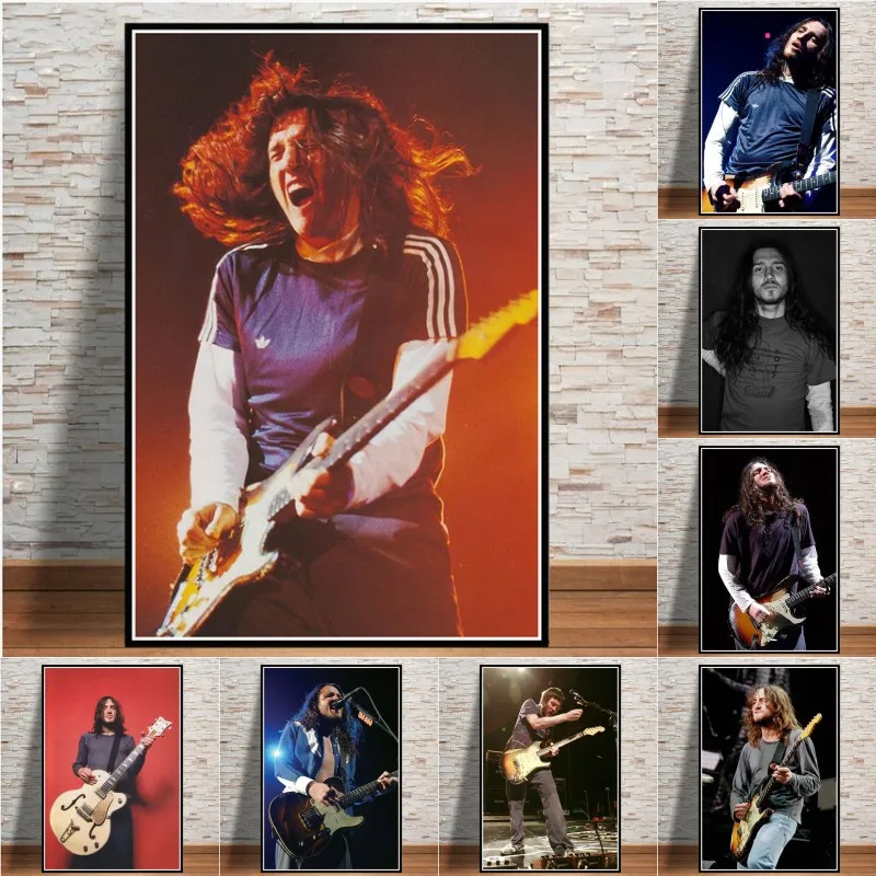 John Frusciante Настенная картина с изображением музыкальной звезды гитариста постеры