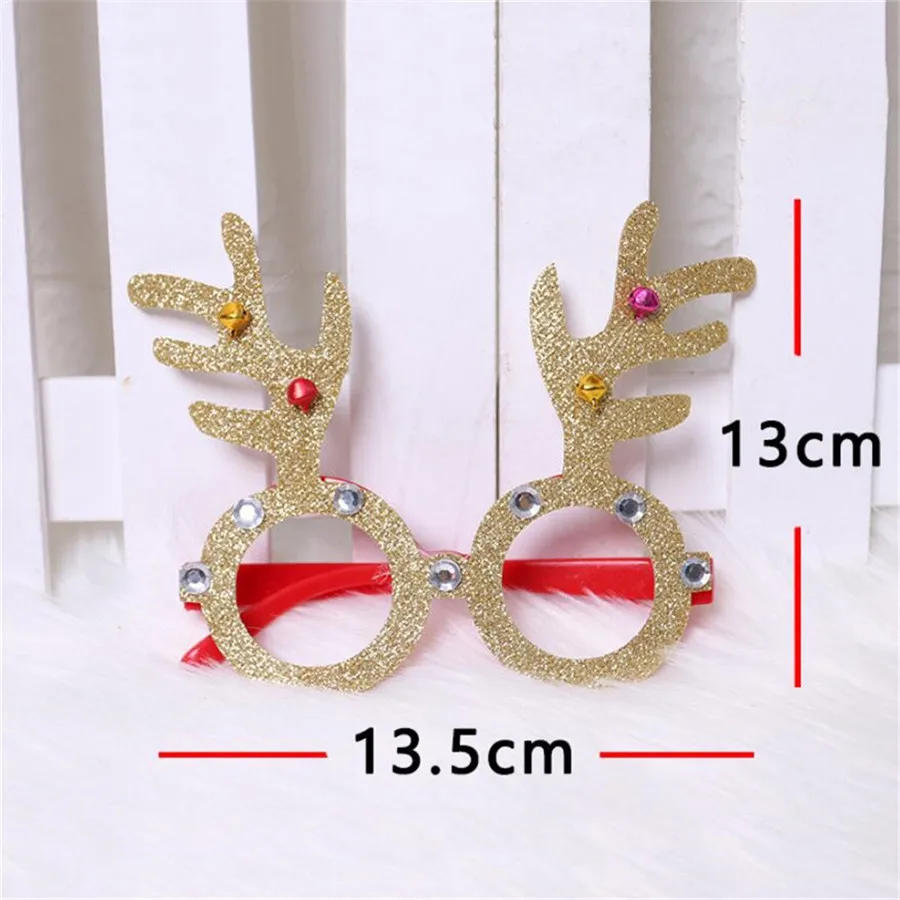Christmas cartoon glasses decoration Christmas decoration adult children cartoon party glasses frame rich atmosphere 30A15 (5)
