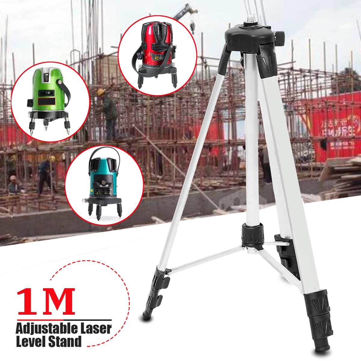 1 M 3-Weg Stativ Ebene Stehen für Automatische Selbst Nivellierung Laser Level Messung Werkzeug Ebene Stativ Halter Messung werkzeug 1 M 3-Weg Stativ Ebene Stehen für Automatische Selbst Nivellierung Laser Level Messung Werkzeug Ebene Stativ Halter Messung werkzeug