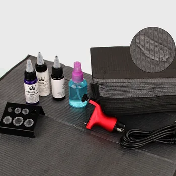 

Dropship New 125pcs Disposable Tattoo Clean Pad Waterproof Medical Paper Tablecloths Mat Double Layer Sheets Tattoo Accessories