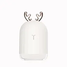 Rabbit Design Air Ultrasonic Humidifier Essential Oil Diffuser Atomizer Air Freshener Mist Maker with LED Night Light