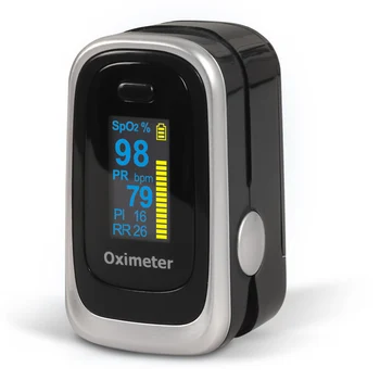 

1pcs Fingertip Pulse Oximeter OLED Display Blood Oxygen Saturation SpO2 Meter Monitor Heart Rate Measurement Through Fingertip