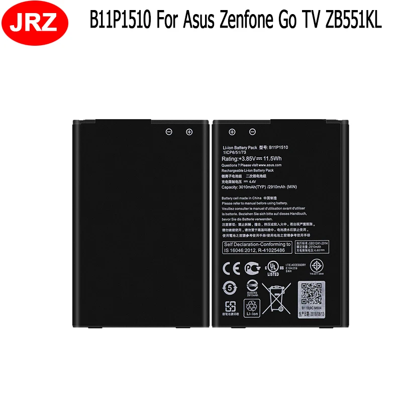 B11P1510 для Asus Zenfone Go TV ZB551KL X013DB аккумулятор 3010mAh Мобильный телефон замена батареи