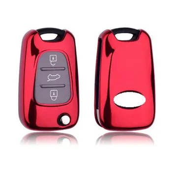 

Car Remote Control Key Chain Case Cover For Hyundai I30 IX35 Accent I20 Sonata For Kia K2 K5 Sportage L811 Sorento key case