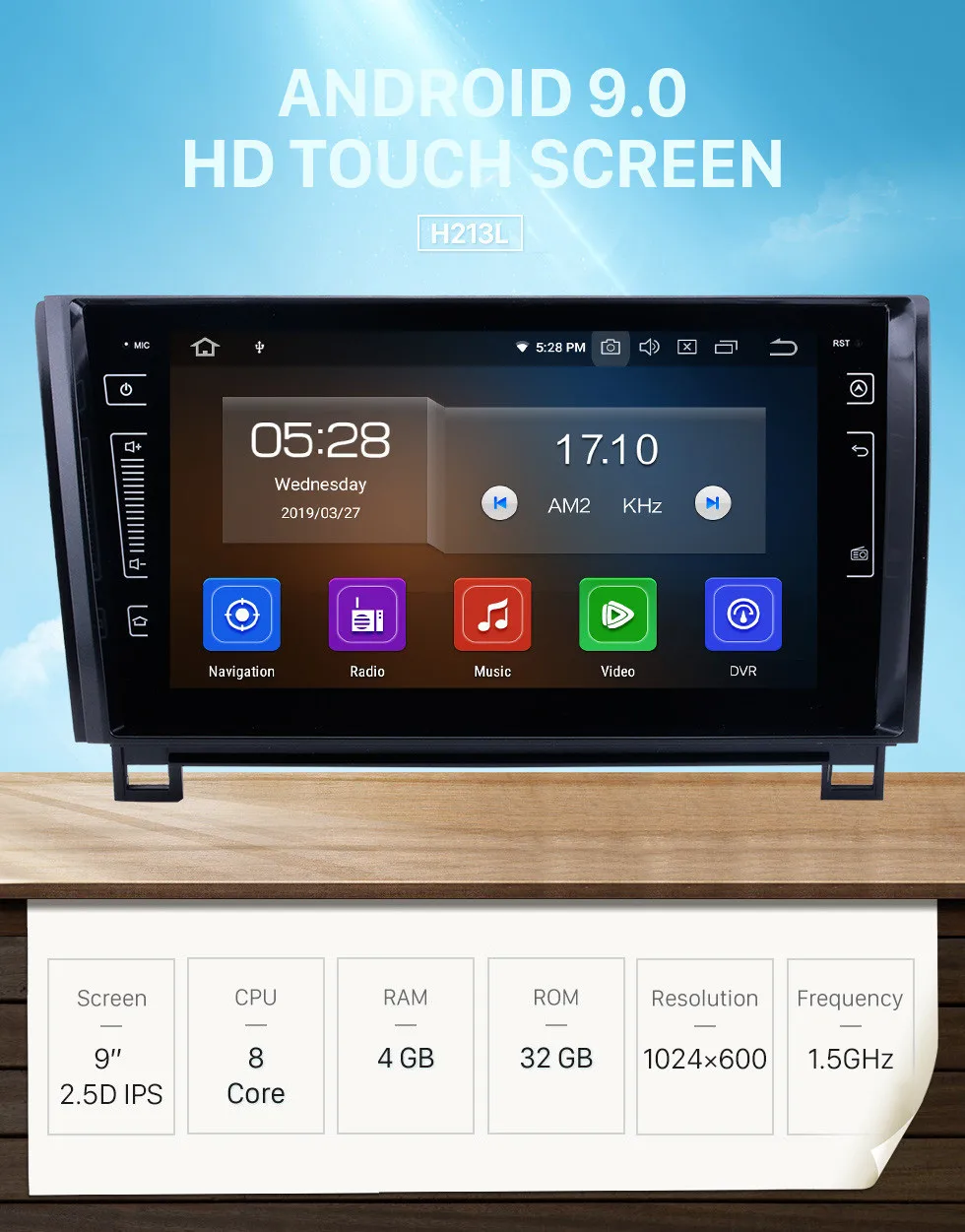 Discount Seicane Android9.0 HD 9" Car 2Din Multimedia Player Radio For Toyota Sequoia Tundra 2006-2015 Head Unit Support Mirror Link Wifi 0