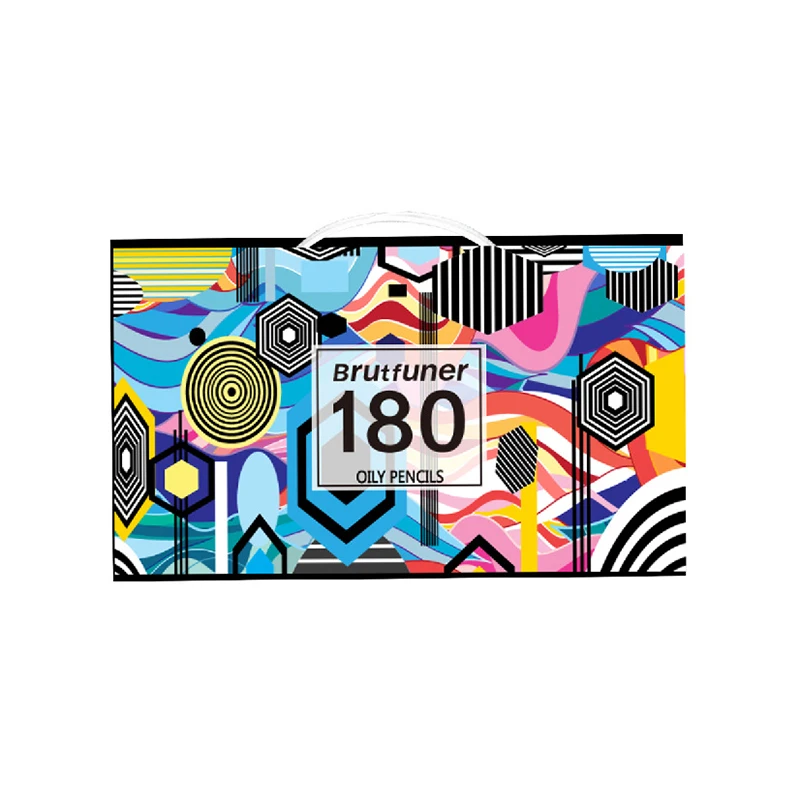 

Brutfuner 48/72/120/160/180 Цвета древесины Цветные карандаши набор масло HB карандаш рисования эскиз школьные подарки товары для рукоделия