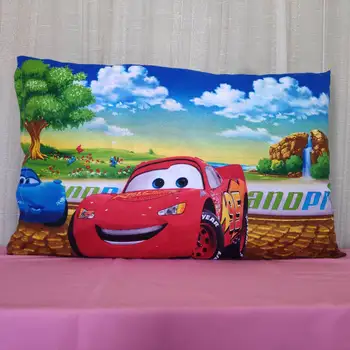 

3D McQueen Cars Pillow Case Shams for Kid's Bedroom Decor 3d Printed bedding Boys Pillow Covers 1 piece 48*74 cm Children's Baby