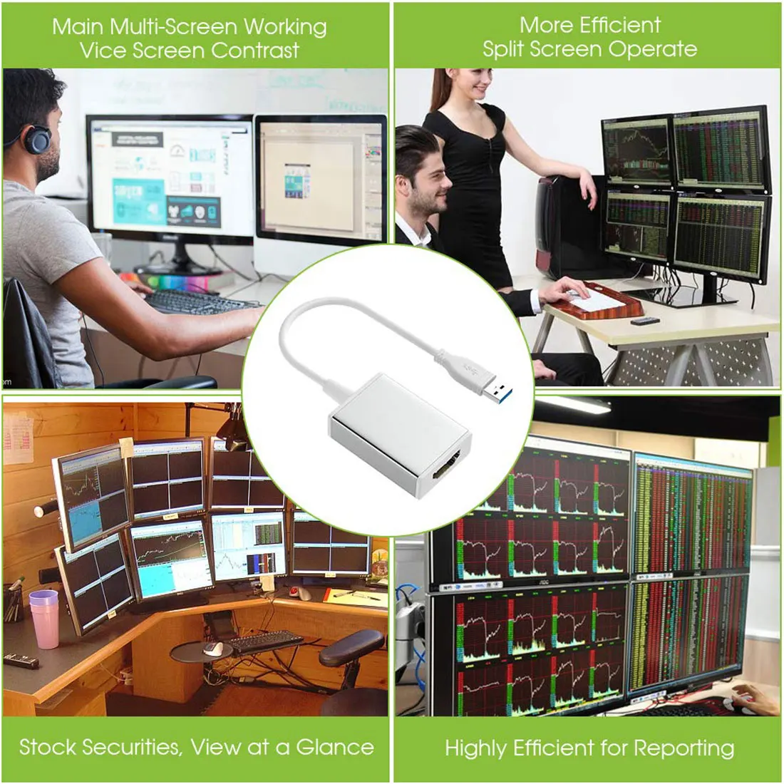 1080P HD USB 3,0 HDMI конвертер адаптер usb-кабель HDMI внешняя видео карта Multi touch монитор адаптер для Windows 7/8/10