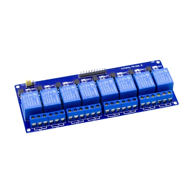 

A2-- Kuongshun 5V 8 Channel Relay Module with light coupling for Arduino PIC ARM DSP AVR For Raspberry Pi