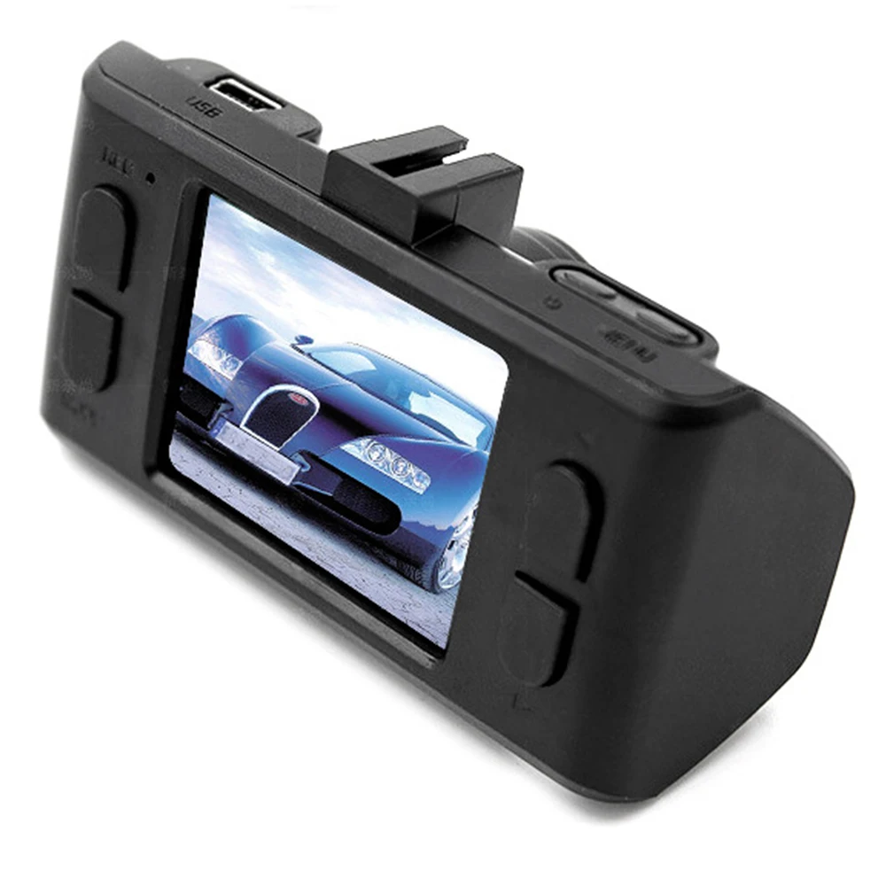 Мини Скрытая движения Регистраторы 2,0 дюймов с одним объективом на тонкопленочных транзисторах на тонкоплёночных транзисторах Full HD Экран автомобильные охранные Камера Видео вождения Регистраторы 12V 5A AT70