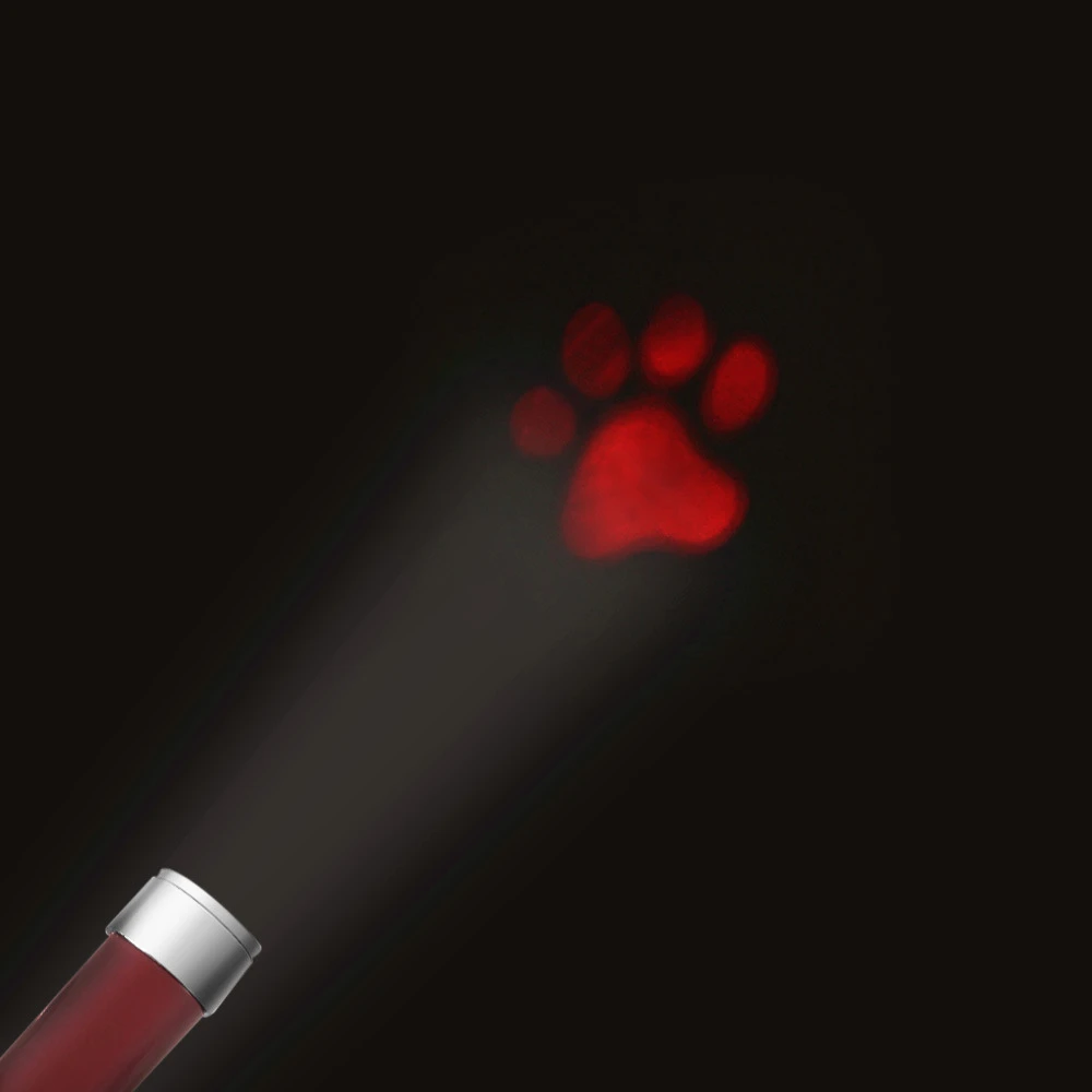 Портативный креативный забавный кот лазерные СВЕТОДИОДНЫЕ указатели для домашних животных котенок обучающая игрушечная лампа ручка с яркой мультипликационная мышь лазер для теней охоты