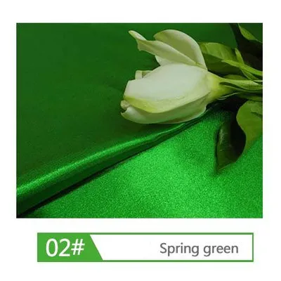 02 Super Deal! Silk/cotton Fabric with Pure White Silk Material for Lining Silk Cotton Tissue Light and Soft Satin Fabric - Цвет: 02