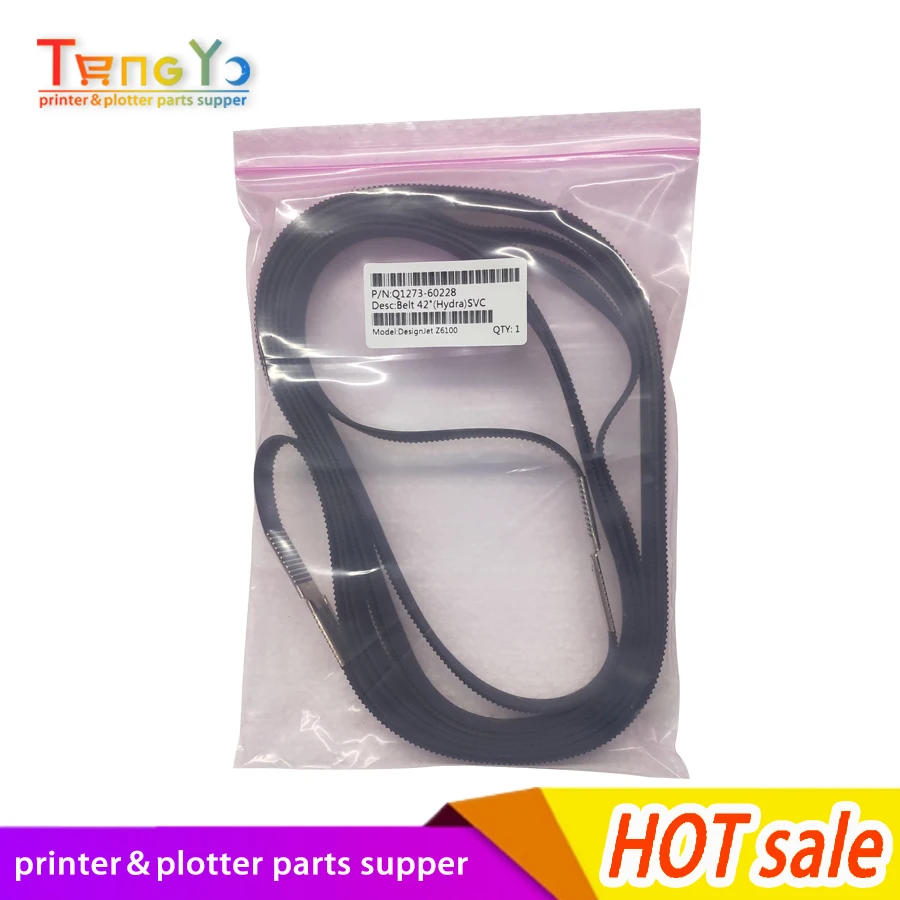 New Original Q127360228 Q1273-60069 Cq109-67004 Designjet 4000 4520 Z6100 Z6200 42inch Carriage Belt - Imagem 5