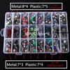 1 box 540 pcs Scissors Silencer Parts with Screws Mix in one set Haircutting Styling Scissors Accessories Bumpers Silenciador 5