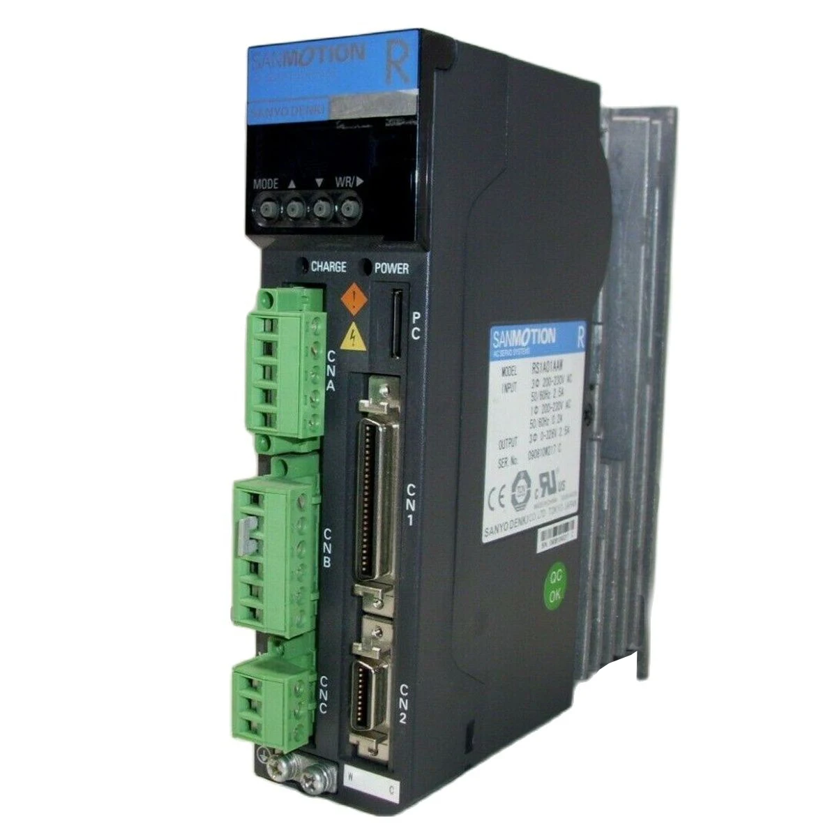 SANYO DENKI QS1B15AY0XX0ZP00 サーボアンプ SANYO DENKI QS1B15AY0XX0ZP00 サーボアンプ SANMOTION