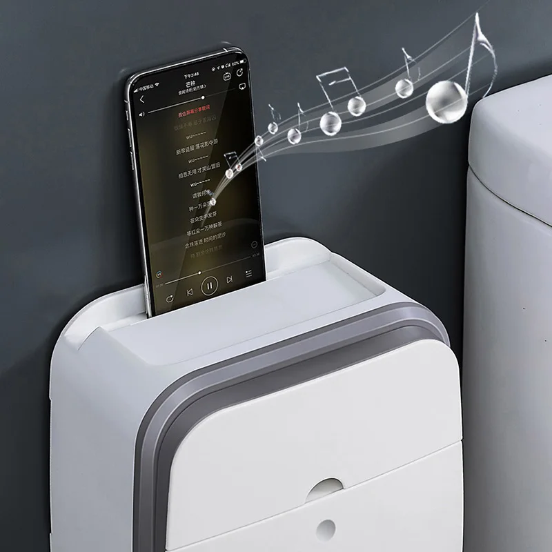 ONEUP настенный держатель для туалетной бумаги, полка для дома, Водонепроницаемый Лоток Для Туалетной Бумаги, Диспенсер, коробка для хранения, аксессуары для ванной комнаты