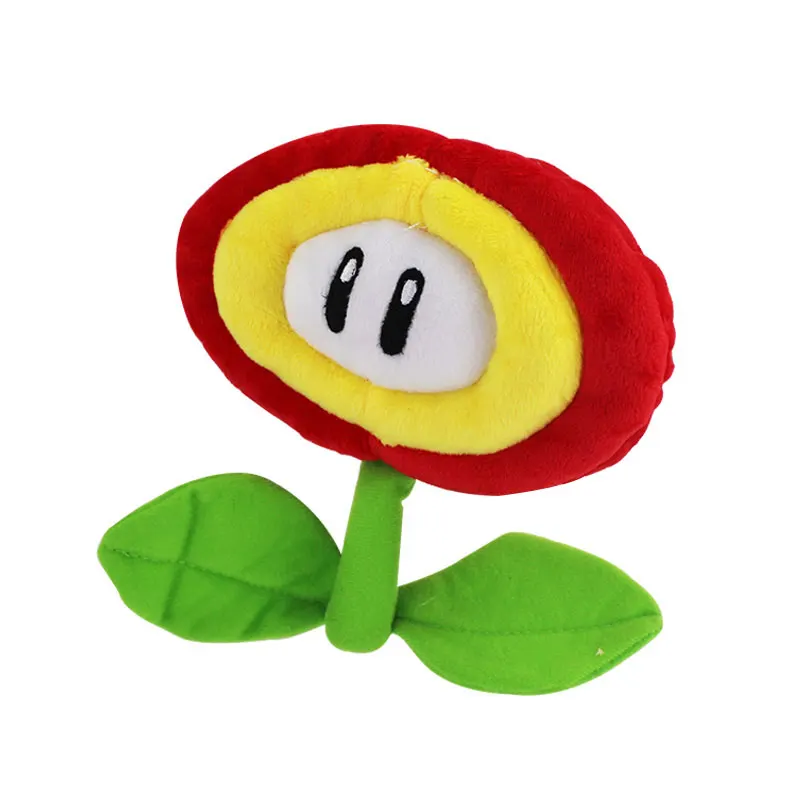 17 см Luma Brothers Fire Ice Blue Flower мультфильм подарок на день рождения детей Luigi Плюшевые куклы игрушки