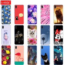 silicon case for xiaomi redmi 7a cases full protection soft back cover on redmi 7a bumper hongmi 7a phone shell bag coque