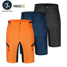 WOSAWE Men s Super Breathable Cycling Motorcycles Shorts Quick Dry Mountain Road MTB Cycling Shorts Motorbike Riding Shorts 2020 tanie i dobre opinie POLIESTER CN (pochodzenie) szorty BL141