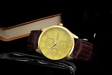 2020 Relogio Masculino Men Watches Geneva Fashion Leather Band Quartz Wristwatches Men Sports Watches Cheap Price Dropshipping 