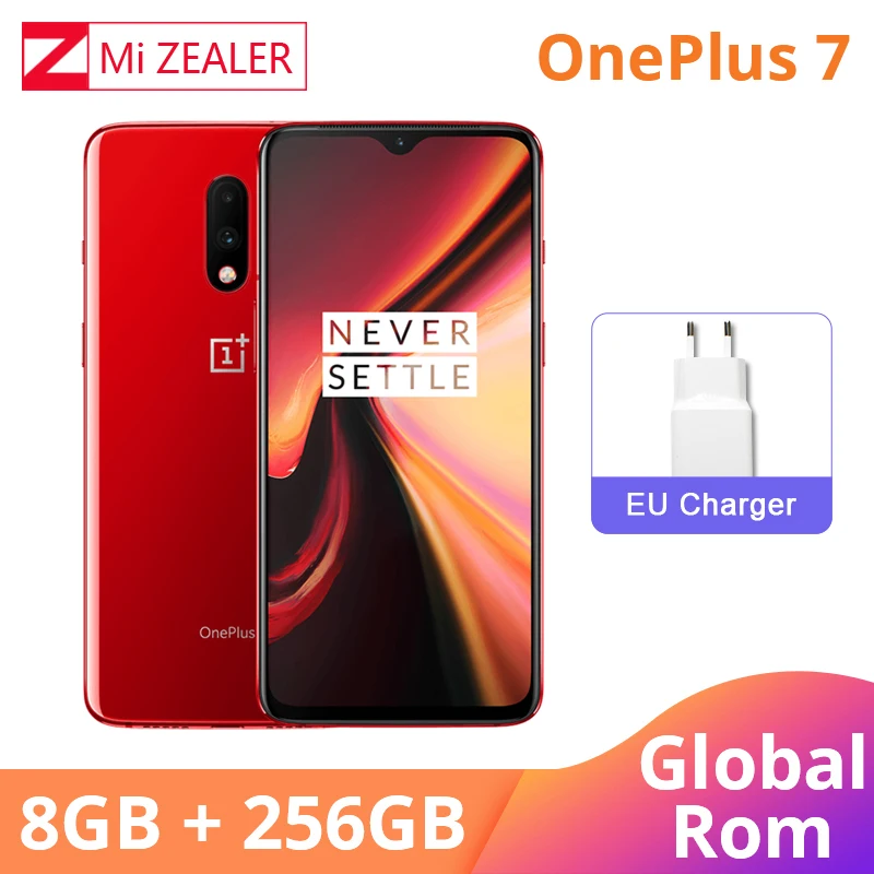 Смартфон с глобальной прошивкой OnePlus 7 8 ГБ ОЗУ 256 Гб ПЗУ Snapdragon 855 6 41 дюйма быстрая