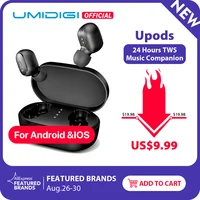 Auriculares inalámbricos bluetooth Umidigi TWS - 4h por carga - 24h max.